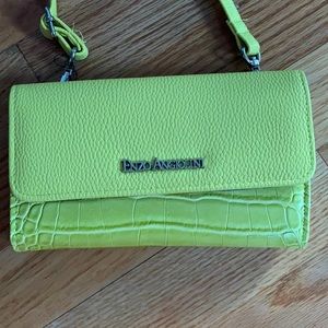 Enzo Angiolini Lime Green//Yellow Shoulder Bag